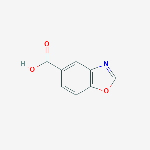 molecular formula C8H5NO3 B081381 苯并[d]恶唑-5-羧酸 CAS No. 15112-41-1