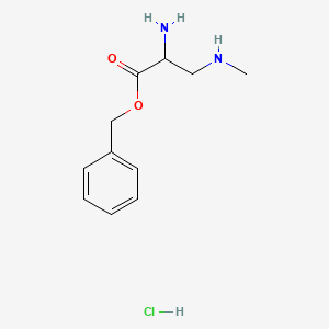 molecular formula C11H17ClN2O2 B8138175 C11H17ClN2O2 
