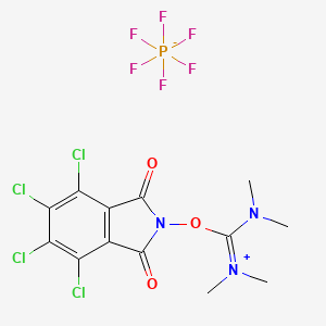 molecular formula C13H12Cl4F6N3O3P B8138189 CITU 