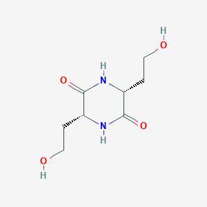 (3R,6R)-3,6-bis(2-hydroxyethyl)piperazine-2,5-dione