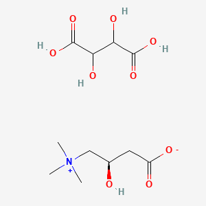molecular formula C11H21NO9 B8138546 L-carnitine tartrate 