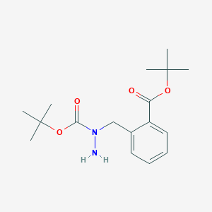 molecular formula C17H26N2O4 B8138569 tert-Butyl 2-Boc-aminobenzylcarbamate 