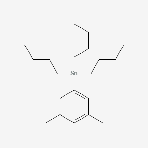 molecular formula C20H36Sn B8138680 Tributyl(3,5-dimethylphenyl)stannane 