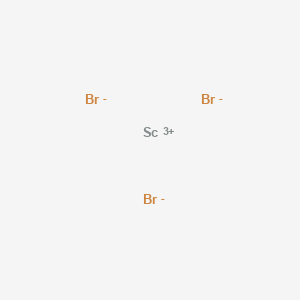 molecular formula Br3Sc B081393 Scandium(3+);tribromide CAS No. 13465-59-3