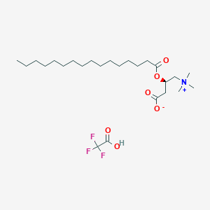molecular formula C25H46F3NO6 B8139575 L-Palmitoylcarnitine TFA 