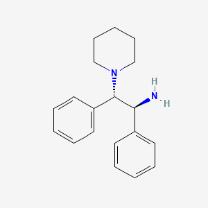 (1S,2S)-1,2-Diphenyl-2-(piperidin-1-yl)ethan-1-amine