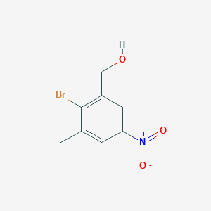 (2-Bromo-3-methyl-5-nitrophenyl)methanol