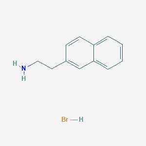 molecular formula C12H14BrN B8139721 2-(Naphthalen-2-yl)ethanamine hydrobromide 