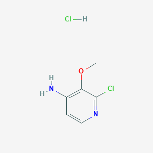 2-Chloro-3-methoxy-4-pyridinamine hydrochloride