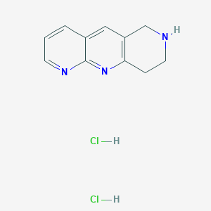 6,7,8,9-Tetrahydropyrido[4,3-b][1,8]naphthyridine;dihydrochloride