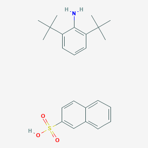 2,6-Ditert-butylaniline;naphthalene-2-sulfonic acid