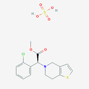 molecular formula C16H18ClNO6S2 B000814 Clopidogrel Bisulfate CAS No. 120202-66-6