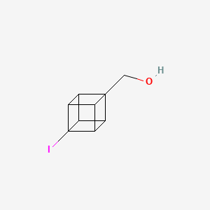 molecular formula C9H9IO B8140069 (4-Iodocuban-1-yl)methanol 