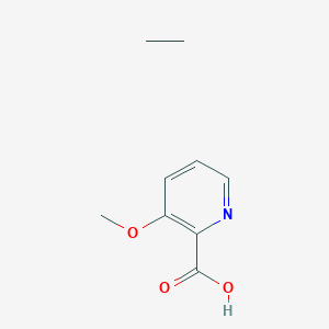 Ethane;3-methoxypyridine-2-carboxylic acid