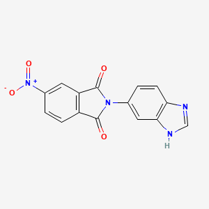 2-(3H-benzimidazol-5-yl)-5-nitroisoindole-1,3-dione
