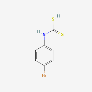 (4-Bromophenyl)dithiocarbamic acid