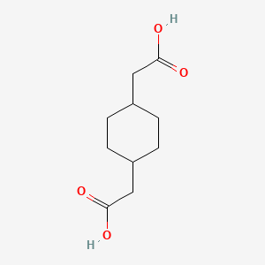 2-[4-(Carboxymethyl)cyclohexyl]acetic acid