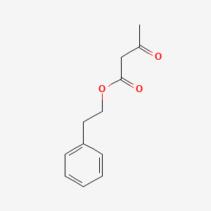 molecular formula C12H14O3 B8140222 Phenylethyl acetoacetate 