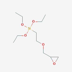 molecular formula C11H24O5Si B8140429 Triethoxy-[2-(oxiran-2-ylmethoxy)ethyl]silane 