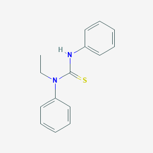 molecular formula C15H16N2S B081410 N-Ethyl-N,N'-diphenylthiourea CAS No. 15093-51-3