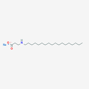 molecular formula C21H42NNaO2 B081415 Sodium N-octadecyl-beta-alaninate CAS No. 14356-62-8
