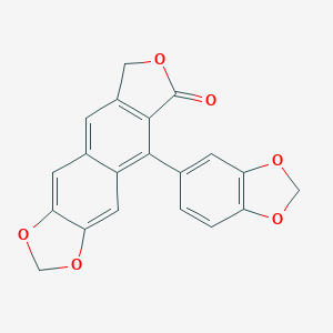 molecular formula C20H12O6 B081425 Taiwanin C CAS No. 14944-34-4