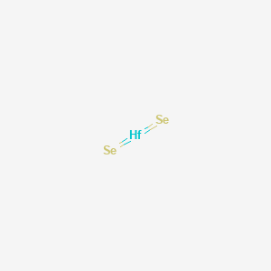 molecular formula HfSe2 B081428 Bis(selanylidene)hafnium CAS No. 12162-21-9