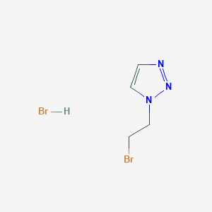 1-(2-Bromoethyl)triazole;hydrobromide