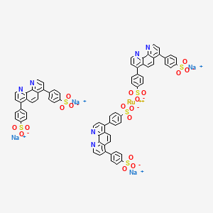 tetrasodium,4-(1,10-phenanthrolin-4-yl)benzenesulfonate,ruthenium((II))