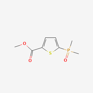 molecular formula C8H11O3PS B8143378 Methyl 5-(dimethylphosphoryl)thiophene-2-carboxylate 