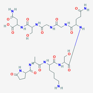 molecular formula C33H54N12O15 B8143433 Serum thymic factor 