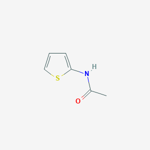 molecular formula C6H7NOS B081436 2-(Acetamido)thiophene CAS No. 13053-81-1