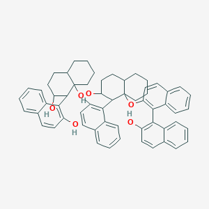 molecular formula C60H58O6 B8143633 [1,1'-Binaphthalene]-2,2'-diol, (1S)- 