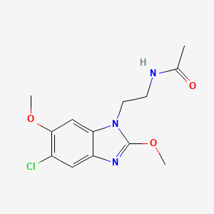 molecular formula C13H16ClN3O3 B8143701 ACH-000143 