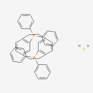 molecular formula C40H36P2S B8143770 Phanephos sulfanylidene 