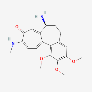 molecular formula C20H24N2O4 B8143980 Methylaminodesacetylcolchicide 