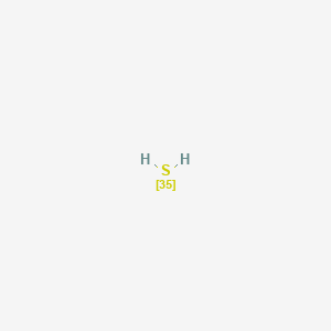 molecular formula H2S B081441 Sulfur-35 CAS No. 15117-53-0