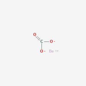 molecular formula Be3(CO3)2(OH)2<br>C2H2Be3O8<br>BeCO3<br>CBeO3 B081442 Beryllium carbonate CAS No. 13106-47-3