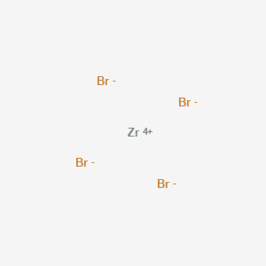 molecular formula ZrBr4<br>Br4Z B081443 Zirconium tetrabromide CAS No. 13777-25-8