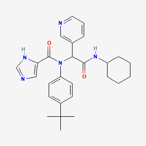 molecular formula C27H33N5O2 B8144497 (Rac)-X77 