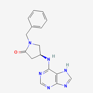 molecular formula C16H16N6O B8144530 Benpyrine 