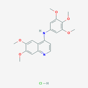molecular formula C20H23ClN2O5 B8144741 GAK inhibitor 49 hydrochloride 
