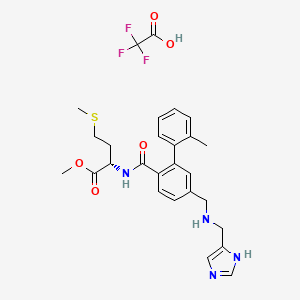 molecular formula C27H31F3N4O5S B8144809 FTI-2153 TFA 