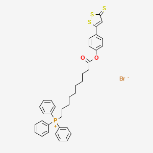 molecular formula C37H38BrO2PS3 B8144841 AP39 
