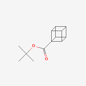 molecular formula C13H16O2 B8145660 Tert-butyl cubane-1-carboxylate 