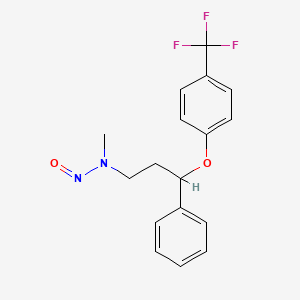molecular formula C17H17F3N2O2 B8145674 N-Nitroso Fluoxetine 