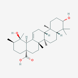 molecular formula C30H48O4 B081457 Pomolic acid CAS No. 13849-91-7
