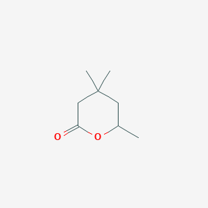 4,4,6-Trimethyloxan-2-one