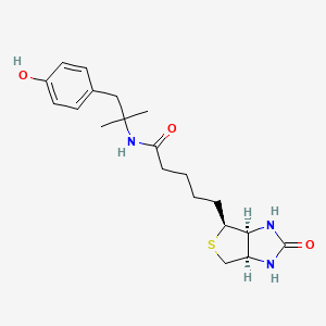 molecular formula C20H29N3O3S B8147323 Biotin-Dimethyl-Tyramide 