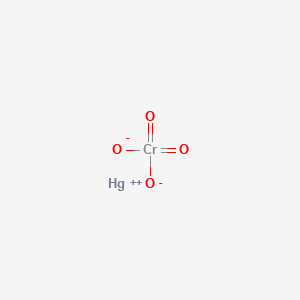 molecular formula CrHgO4 B081476 Mercury(II) chromate CAS No. 13444-75-2